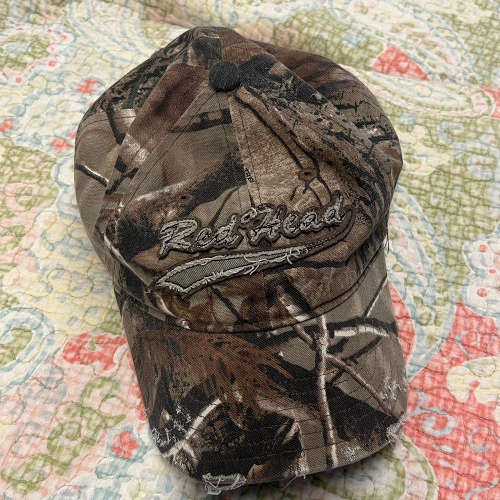 RedHead Camouflage Baseball Cap - Brown Green Cream